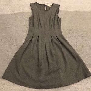 Monteau - Grey pleated dress